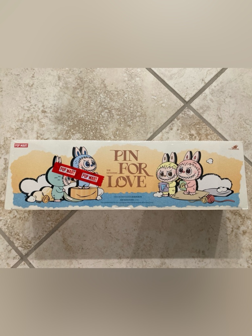 Pop Mart The Monsters Labubu Pin for Love A-M Series Sealed Blind
Box